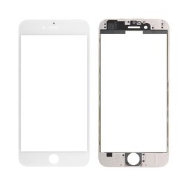 Staklo touchscreen-a + frame + OCA - Iphone 6G Belo (Crown Quality).