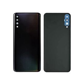 Poklopac - Samsung A705/Galaxy A70 2019 black (crni) + staklo kamere (NO LOGO).