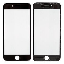 Staklo touchscreen-a+frame - Iphone 7 4,7 crno AAA.