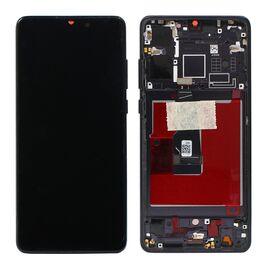 LCD displej (ekran) - Huawei P30 +touch screen crni OLED+frame crni.