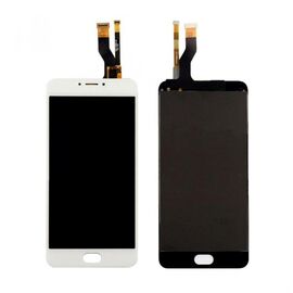 LCD displej (ekran) - Meizu M3 Note +touchscreen beli (ravan flet).