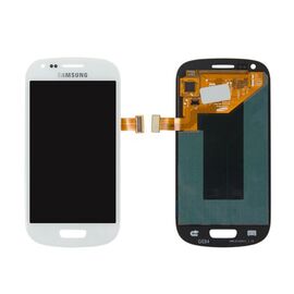 LCD displej (ekran) - Samsung i8190/Galaxy S3 Mini+touch screen beli(bez frame-a).