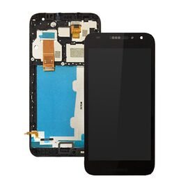 LCD displej (ekran) - Alcatel A3/5046+touch screen crni+frame SPO.