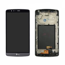LCD displej (ekran) - LG G3 S/D725+touchscreen crni+frame.