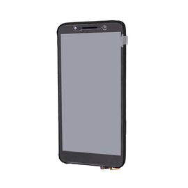 LCD displej (ekran) - Alcatel OT 1C/5009D+touch screen crni+frame crni SPO SH.