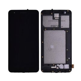 LCD displej (ekran) - LG K4 2017/X230+touchscreen crni+frame.
