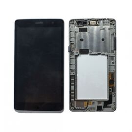 LCD displej (ekran) - LG L Bello 2/X150+touch screen crni+frame.