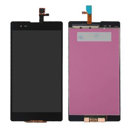 LCD displej (ekran) - Sony Xperia T2 Ultra/D5303+touch screen crni high CHA.