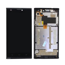 LCD displej (ekran) - ZTE Blade L2+touch screen crni+frame.