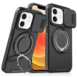 Futrola CamShield Ring stand - iPhone 12/12 Pro 6.1 crna.