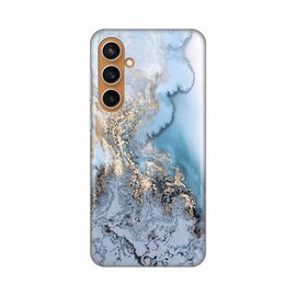 Silikonska futrola PRINT - Samsung S711 Galaxy S23 FE Blue Gold Marble.