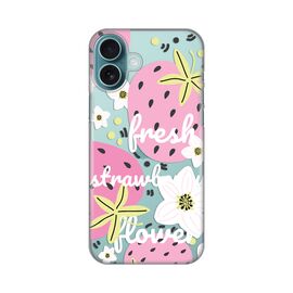 Silikonska futrola PRINT Skin - iPhone 16 Plus 6.7 Fresh Pink.