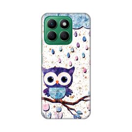 Silikonska futrola PRINT Skin - Huawei Honor X8b Owl.