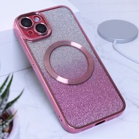 Futrola Shine Magsafe - iPhone 14 roza.