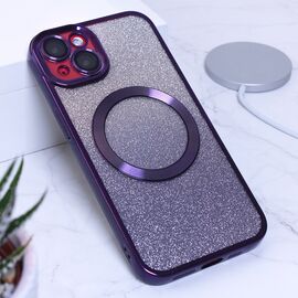 Futrola Shine Magsafe - iPhone 14 ljubicasta.