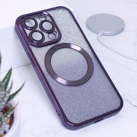 Futrola Shine Magsafe - iPhone 14 Pro ljubicasta.