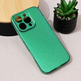 Futrola Sparkle Dust - iPhone 16 Pro zelena.