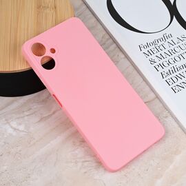 Silikonska futrola Teracell Giulietta - Samsung A065F Galaxy A06 mat roze.