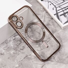 Futrola Magsafe Lux - iPhone 16 6.1 siva.