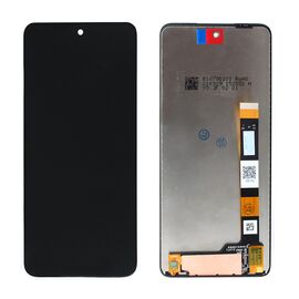 LCD displej (ekran) - Motorola Moto G200 5G + touchscreen black (crni).