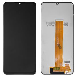 LCD displej (ekran) - Samsung A022/M127/Galaxy A02/M12 + touchscreen black (crni) (Original Quality).
