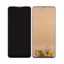 LCD displej (ekran) - Samsung A225/Galaxy A22 + touchscreen + frame black (crni) (Smaller Display Size) Incell.
