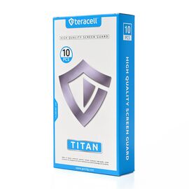 Zastitno staklo Tempered glass Teracell Titan 2.5D 10u1 iPhone 15 Pro Max 6.7 crni.