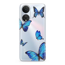 Silikonska futrola ultra tanka (skin) PRINT CLEAR - Huawei Honor X7 ND0271 (MS).