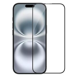 Zastitno staklo Tempered glass Nillkin 3D CP+Max - iPhone 16 6.1 crni.