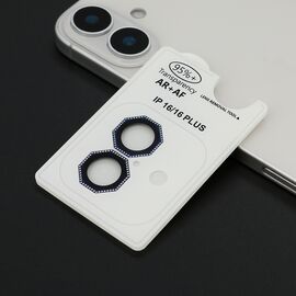 Zastita - kameru OCTAGON DIAMOND za iPhone 16 (6.1)/16 Plus (6.7) plava (MS).