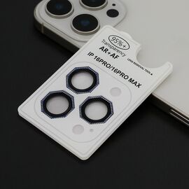 Zastita - kameru OCTAGON DIAMOND za iPhone 16 Pro (6.3)/16 Pro Max (6.9) plava (MS).