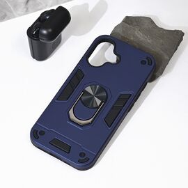 Futrola Hard Ring - iPhone 16 6.1 tamno plava.