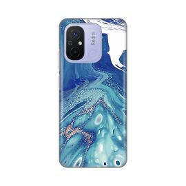 Silikonska futrola PRINT - Xiaomi Redmi 12C Blue Marble.