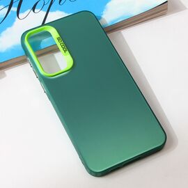 Futrola providna - Samsung A556 Galaxy A55 5G zelena.