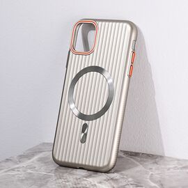 Futrola Magsafe Stripe - iPhone 11 6.1 siva.