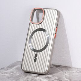 Futrola Magsafe Stripe - iPhone 15 6.1 siva.