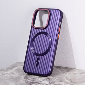 Futrola Magsafe Stripe - iPhone 13 Pro ljubicasta.