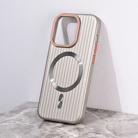 Futrola Magsafe Stripe - iPhone 13 Pro siva.