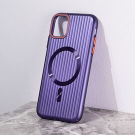 Futrola Magsafe Stripe - iPhone 11 6.1 ljubicasta.