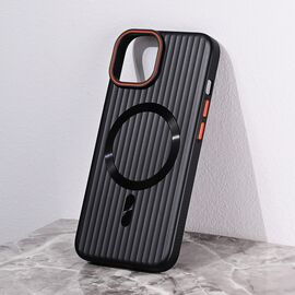 Futrola Magsafe Stripe - iPhone 14 crna.