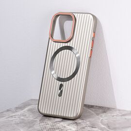 Futrola Magsafe Stripe - iPhone 15 Pro Max 6.7 siva.
