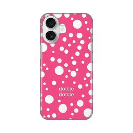 Silikonska futrola PRINT Skin - iPhone 16 6.1 Dottie Dottie Pink.