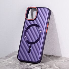 Futrola Magsafe Stripe - iPhone 15 6.1 ljubicasta.