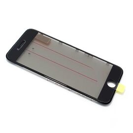Staklo touchscreen-a - Iphone 6S sa frejmom + oca i polaroid black (crni) ORG (MS).