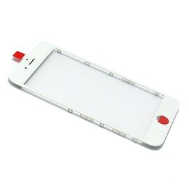 Staklo touchscreen-a - Iphone 6S sa frejmom white (beli) (MS).