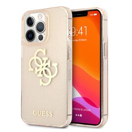 Futrola Guess Hc Glitter Big - iPhone 13 Pro zlatna (GUHCP13LPCUGL4GGO).