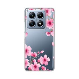 Silikonska futrola PRINT Skin - Xiaomi 14T Pro Rose Flowers.