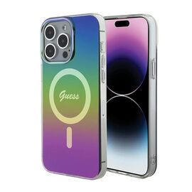 Futrola Guess Hc IML Magsafe Iridescent - iPhone 15 Pro 6.1 crna (GUHMP15LHITSK).