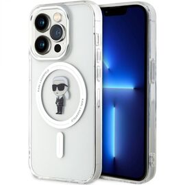 Futrola Karl Lagerfeld Hc Magsafe IML Ikonik - iPhone 15 Pro 6.1 Transparent (KLHMP15LHFCKNOT).