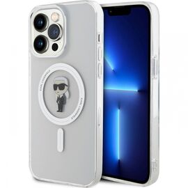 Futrola Karl Lagerfeld Hc Magsafe IML Ikonik - iPhone 15 Pro Max 6.7 Transparent (KLHMP15XHFCKNOT).